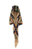 Fleur De Lys Sand Velvet Hood - One Hundred Stars