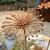 Handmade Rusty Iron Botanical Flower Stems 