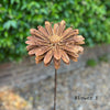 Handmade Rusty Iron Stems - Flowers A to I