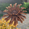 Handmade Rusty Iron Botanical Stems for the Garden 