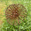 Handmade Rusty Iron Flower Stems 1.1m tall