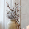 Frosty Winter Branch with Pine Cones - H92cm