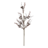 Frosty Winter Branch with Pine Cones - H92cm