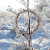 Frosty Winter Wreath - 45cm
