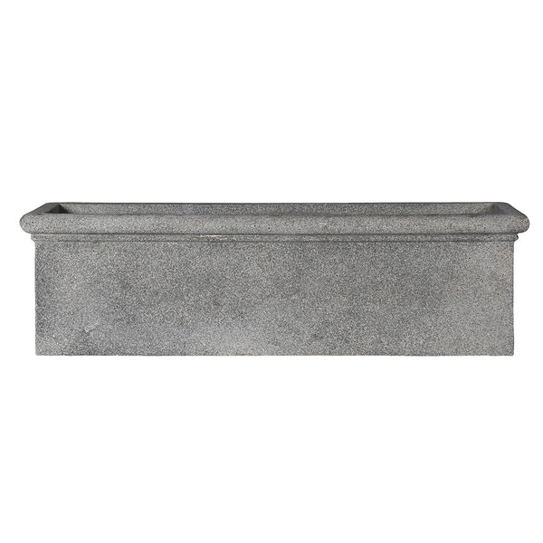 Large Trough Planter - Stone Effect Finish