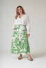 Giant Willow Green A-line Maxi Skirt - One Hundred Stars