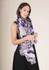 Giant Willow Blue Scarf - One Hundred Stars