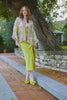 Giant Kantha Lime Kimono - One Hundred Stars