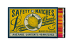 Giant Matches in Letterpress Printed Luxury Matchbox - Lemon