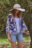 Giant Willow Blue Kimono - One Hundred Stars