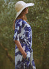 Giant Willow Blue Obi Dress - One Hundred Stars