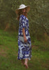 Giant Willow Blue Obi Dress - One Hundred Stars