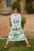 Giant Willow Green A-line Maxi Skirt - One Hundred Stars