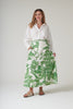Giant Willow Green A-line Maxi Skirt - One Hundred Stars