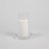 Clear Glass Cylinder Candle Holder Stand for Pillar Candle﻿