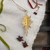 Gold Metal Star Decoration