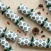 Christmas Crackers filled with Wooden Tree Decorations