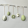 Plain Felt Egg - Large - Yellow, Green or Pink
