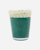 Handmade Small Glass Vase - Kupla - Green with Beige Rim - Two Size Options
