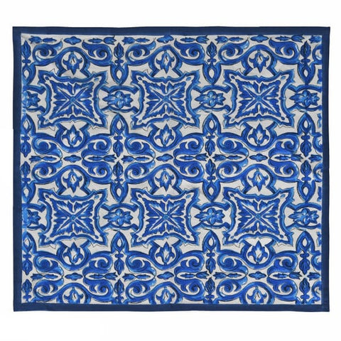 Hand Block Print Fira Tablecloth 226 x 160cm