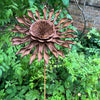 Handmade Rusty Iron Stems - Flowers R to Z
