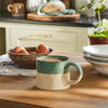 Half Glazed Mug - Rosemary - Set of Two