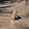 Hammered Gold Plated Ring