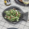 Handcrafted Black Stoneware Fish Dish