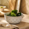 Handmade Rustic Stoneware Colander