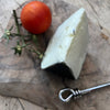 Handmade Wedge of Cheese Candle - Black Rind
