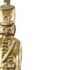 Hanging Antique Gold Nutcracker Decoration