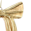 Hanging Gold Metal Bow Decoration