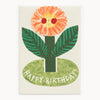 Happy Birthday Flower Stand-Up Card - Hadley Paper Goods