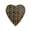 Heart Shaped Enamelled Tray - Albizia - Boncoeurs