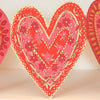 Hearts Concertina Garland - East End Press