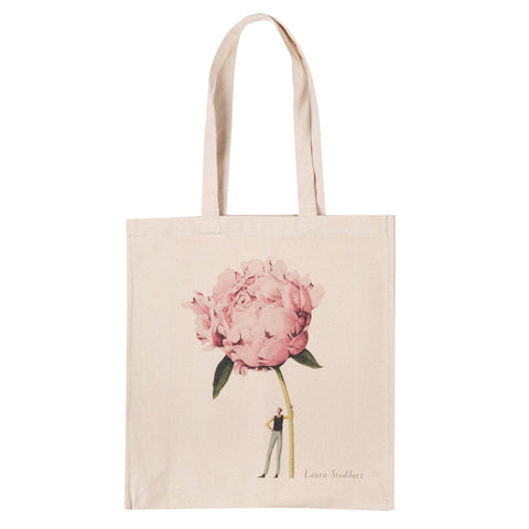 Laura Stoddart Heavyweight Cotton Bag - Peony