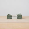 Vienna Green Stripe Linen Napkin - Set of Four