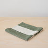 Vienna Green Stripe Linen Napkin - Set of Four
