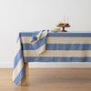 Vienna Blue Stripe Linen Napkin - Set of Four