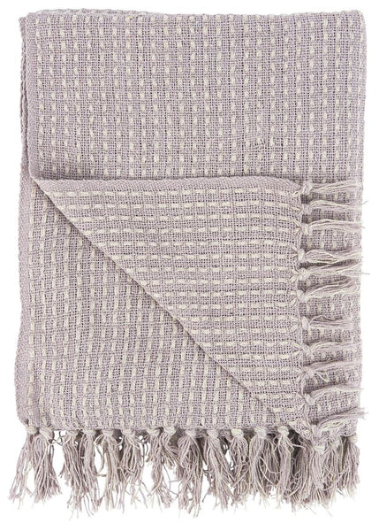 Cotton Throw - Lilac