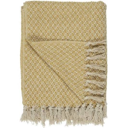 Cotton Throw - Ochre