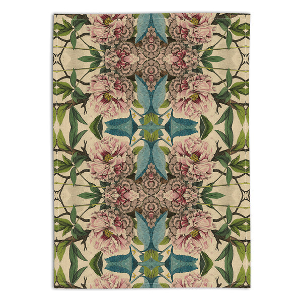 Avenida Home Linen Teatowel - Peonies
