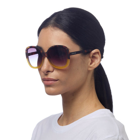 Okkia Sunglasses - Anna - Havana/Yellow