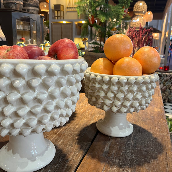 Solanto Bowl - Cream - Two Size Options - Olsson &amp; Jensen, Sweden