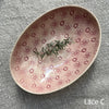Wonki Ware Oval Bowl - Small - Pink Lace