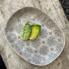 Wonki Ware Large Meat Platter - Warm Grey Lace