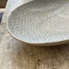 Wonki Ware Oval Bowl - Extra Large - Duck Egg Lace