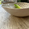Wonki Ware Salad Bowl - Medium - Warm Grey Lace
