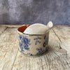 Small Handmade Ceramic Jug by Virginia Graham - Floral with Stripes or Spots