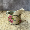 Small Handmade Ceramic Jug by Virginia Graham - Floral with Stripes or Spots